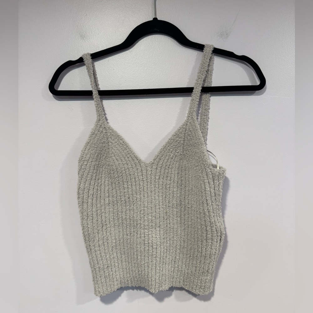 Grey soft knit altard state tank top